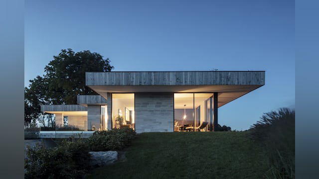 House H in Mount Brydges (Canada) door Chris Collaris Architects. Beeld Tim Van de Velde