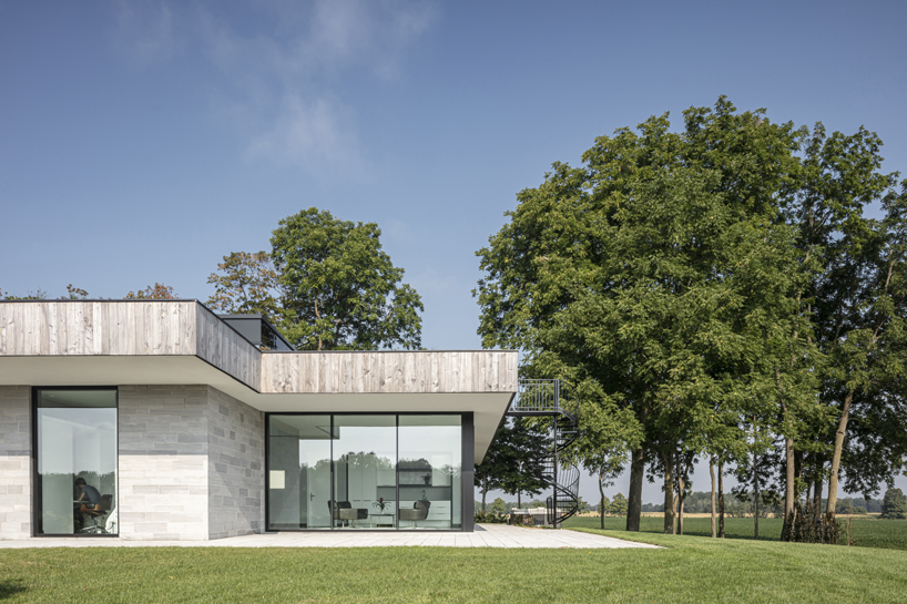 House H in Mount Brydges (Canada) door Chris Collaris Architects. Beeld Tim Van de Velde