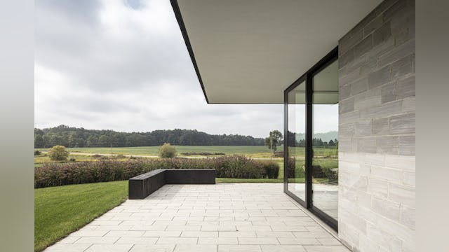 House H in Mount Brydges (Canada) door Chris Collaris Architects. Beeld Tim Van de Velde
