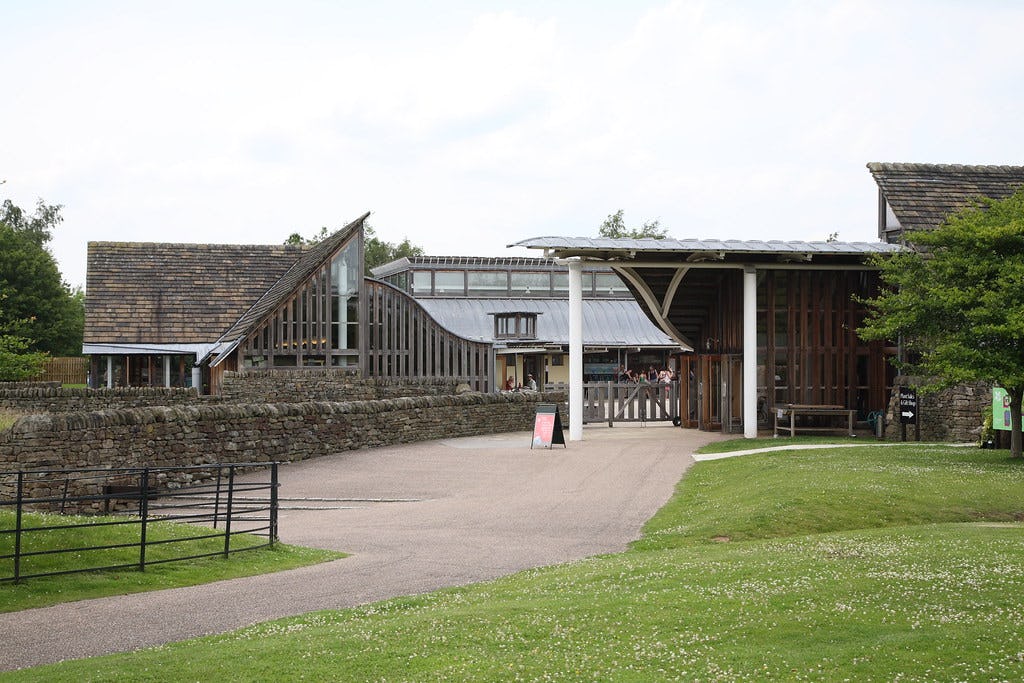 Fountains Abbey Visitor Centre  via Flickr