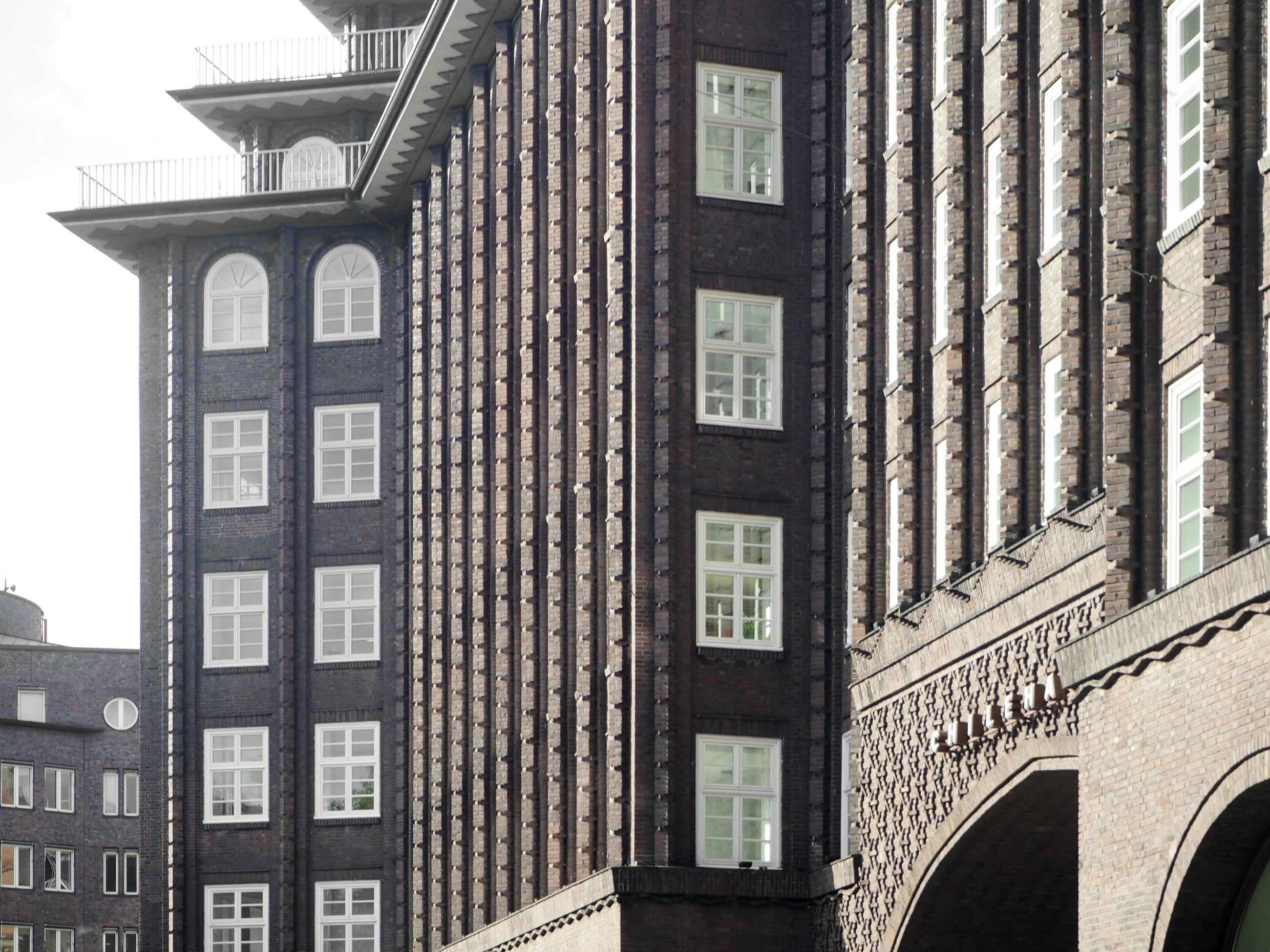 Architectuurreis Hamburg: Chilehaus door Fritz Höger. Beeld Jo Janssen