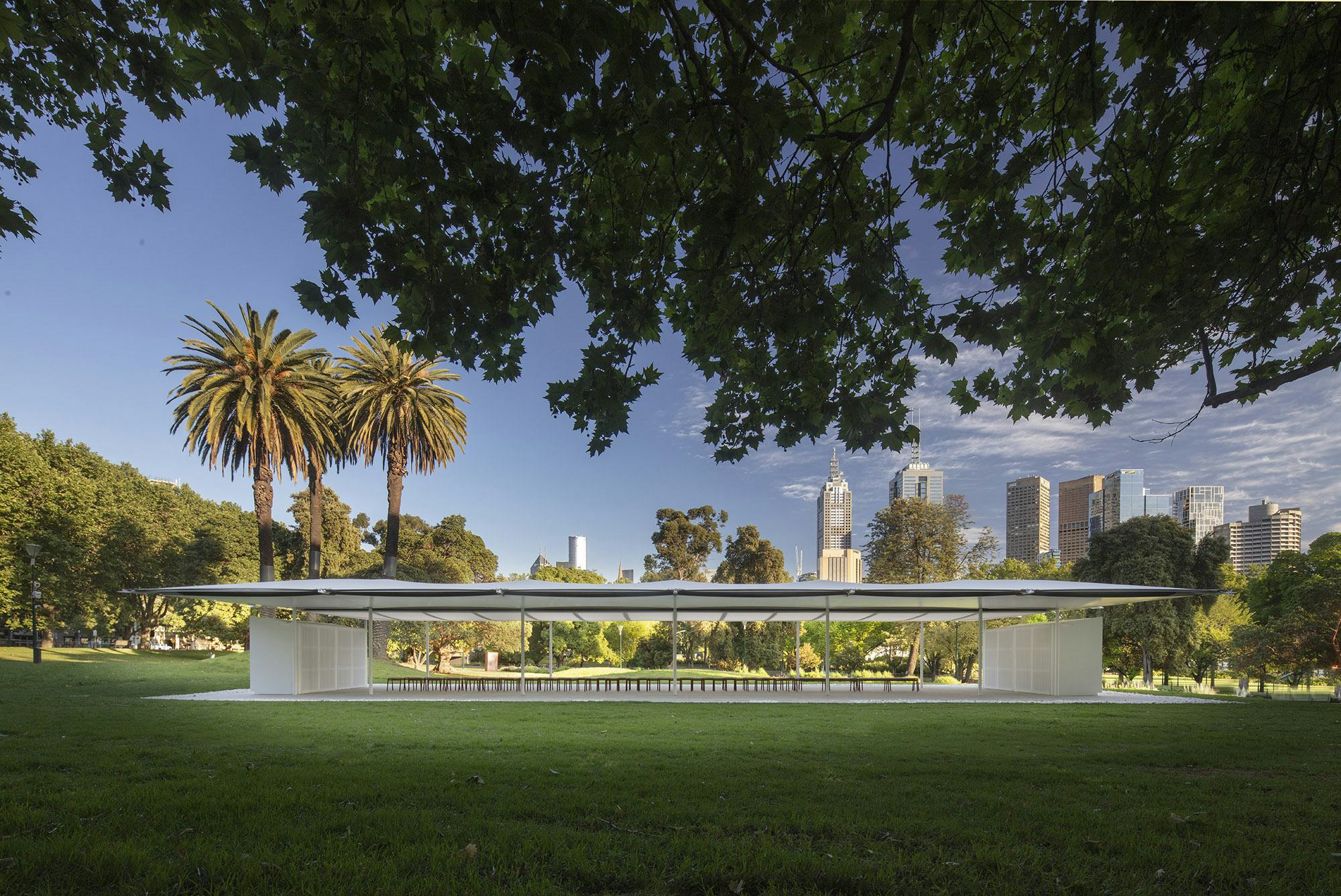 MPavilion 2019 in Melbourne geopend
