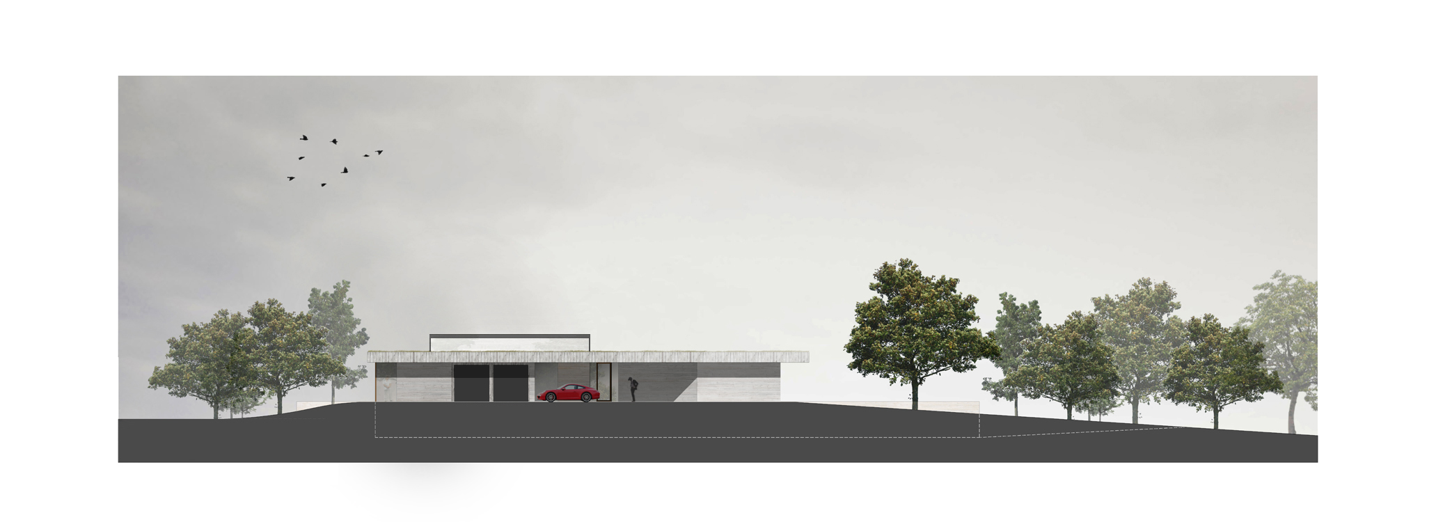 Westgevel House H in Mount Brydges (Canada) door Chris Collaris Architects