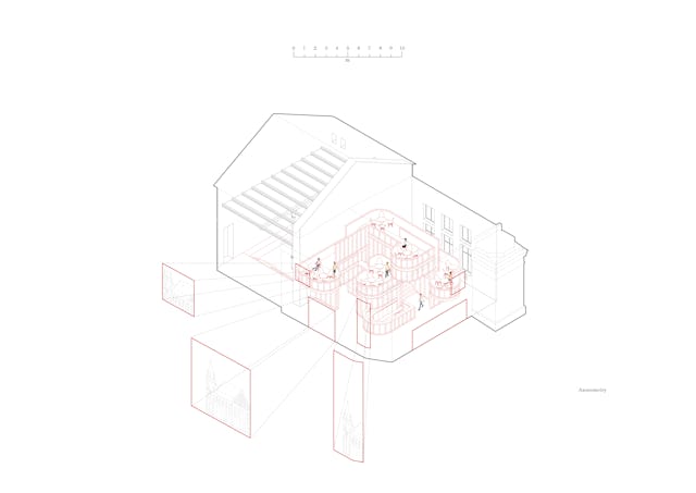 House of Wine door CHYBIK + KRISTOF. beeld CHYBIK + KRISTOF Architects and Urban Designers