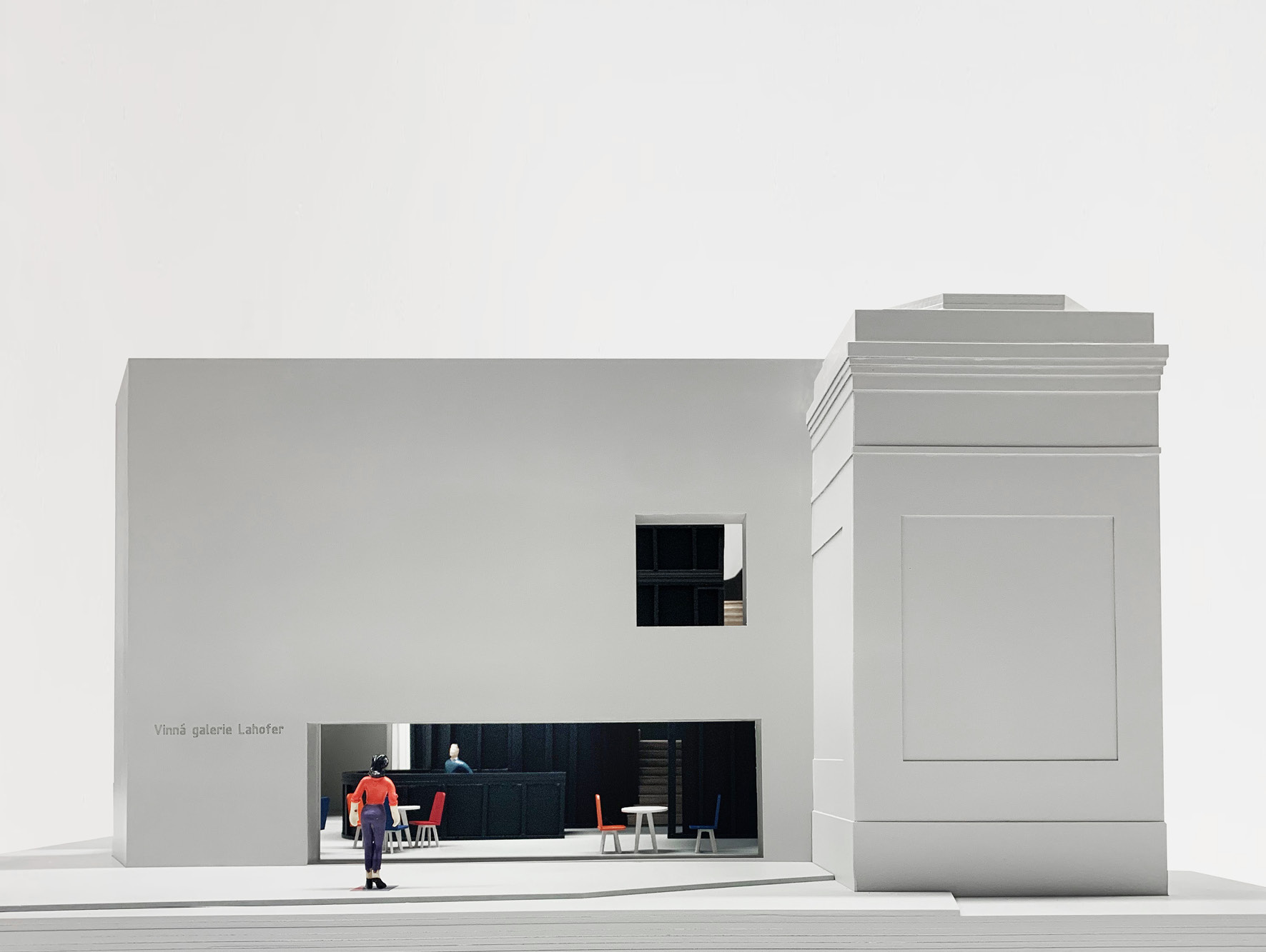 House of Wine door CHYBIK + KRISTOF. beeld CHYBIK + KRISTOF Architects and Urban Designers