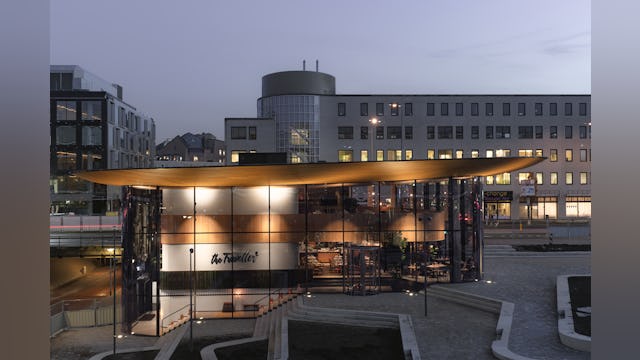 The Traveller in Amsterdam door Powerhouse Company. beeld Sebastian van Damme