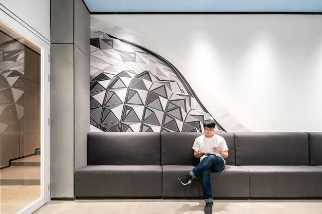 SOHO door Superimpose in Chengdu. beeld CreatArt