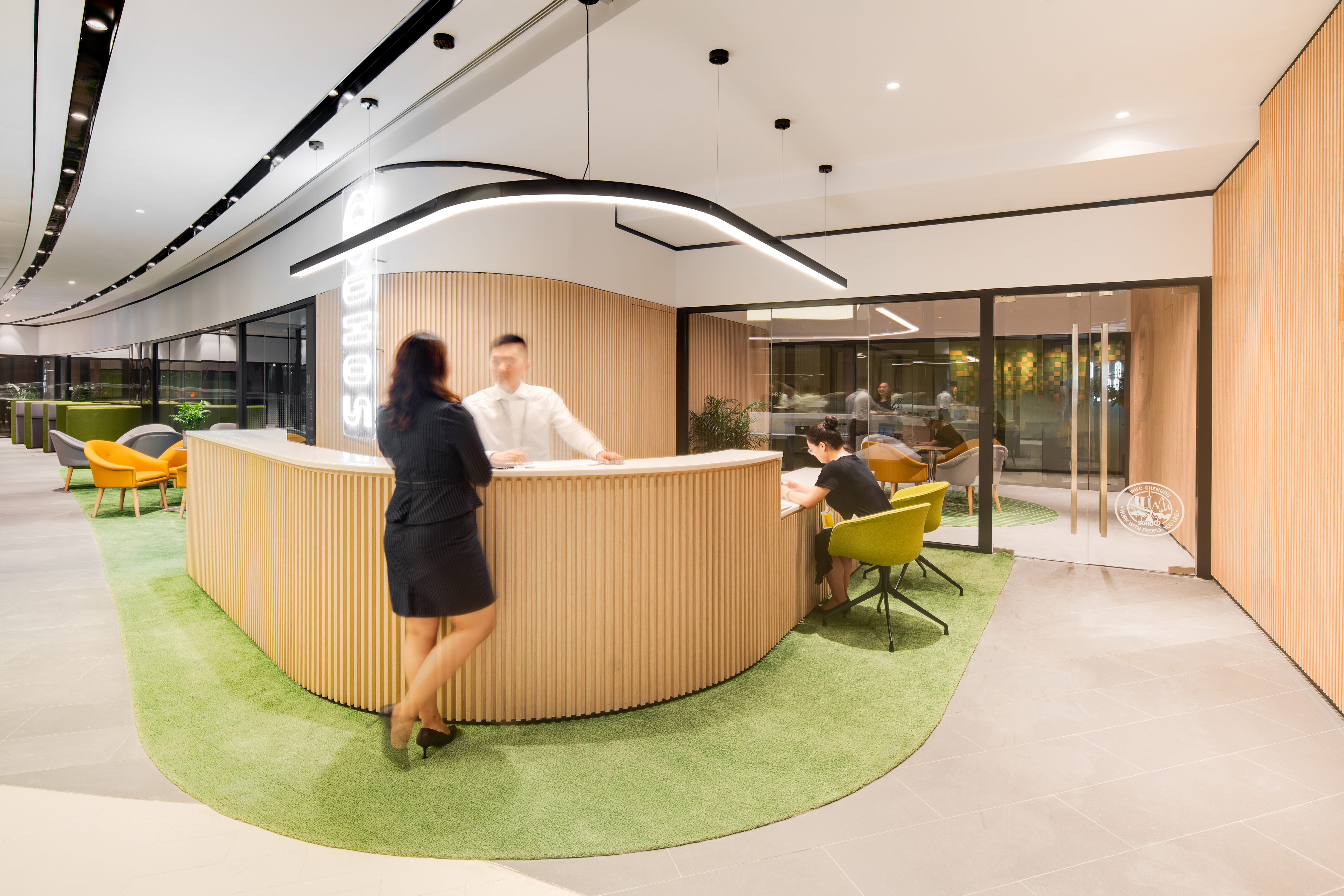 SOHO door Superimpose in Chengdu. beeld Kris Provoost