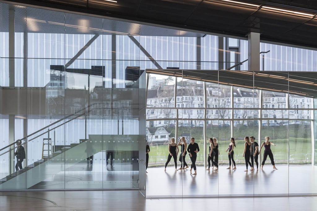 OMA Brighton College Science and Sports. Beeld Laurian-Ghinitoiu