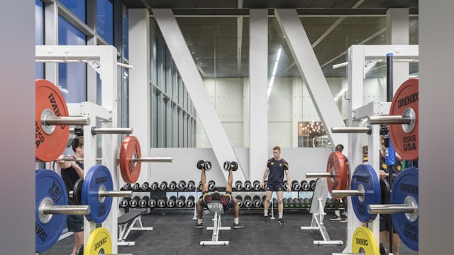 OMA Brighton College Science and Sports. Beeld Laurian-Ghinitoiu