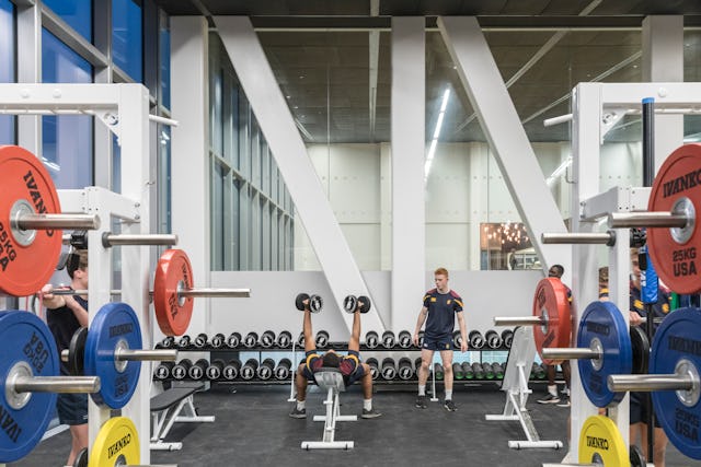 OMA Brighton College Science and Sports. Beeld Laurian-Ghinitoiu