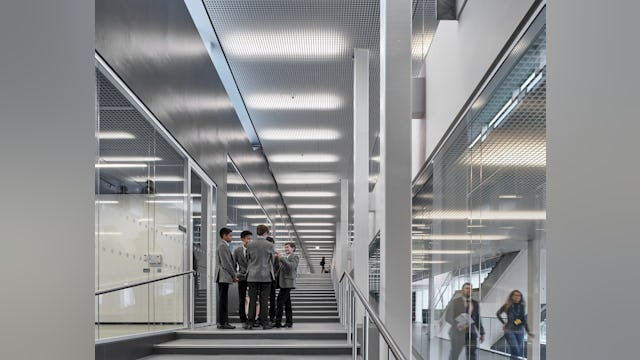 OMA Brighton College Science and Sports. Beeld Killian O_Sullivan