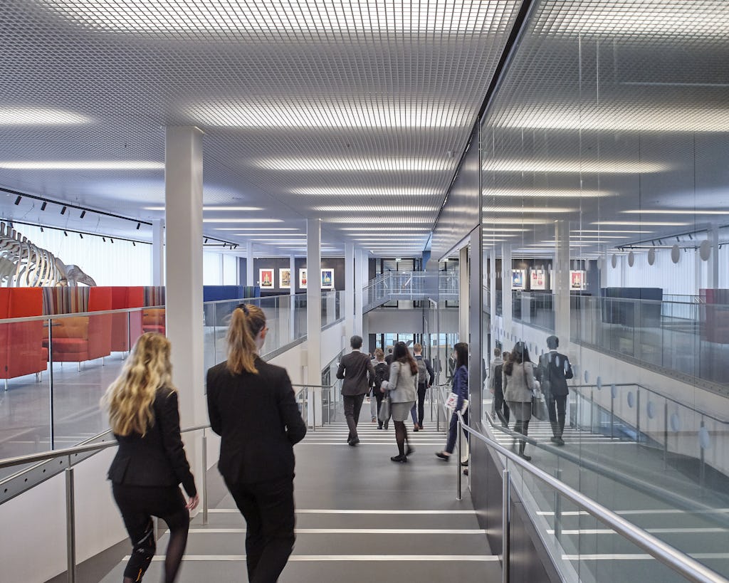 OMA Brighton College Science and Sports. Beeld Killian O_Sullivan