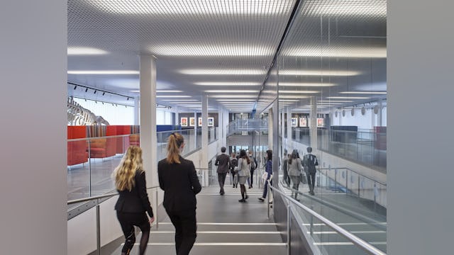 OMA Brighton College Science and Sports. Beeld Killian O_Sullivan