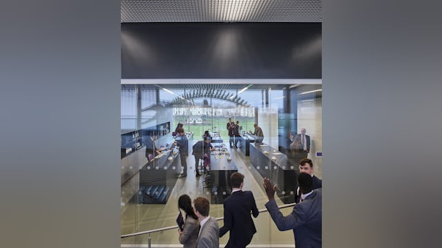 OMA Brighton College Science and Sports. Beeld Killian O_Sullivan