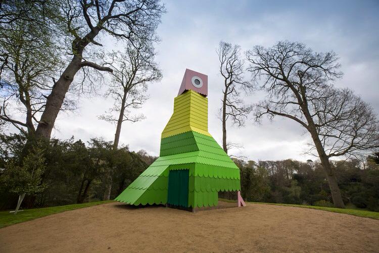Kanarie-folly. Beeld via de facebookpagina van Folly Art Norg. 