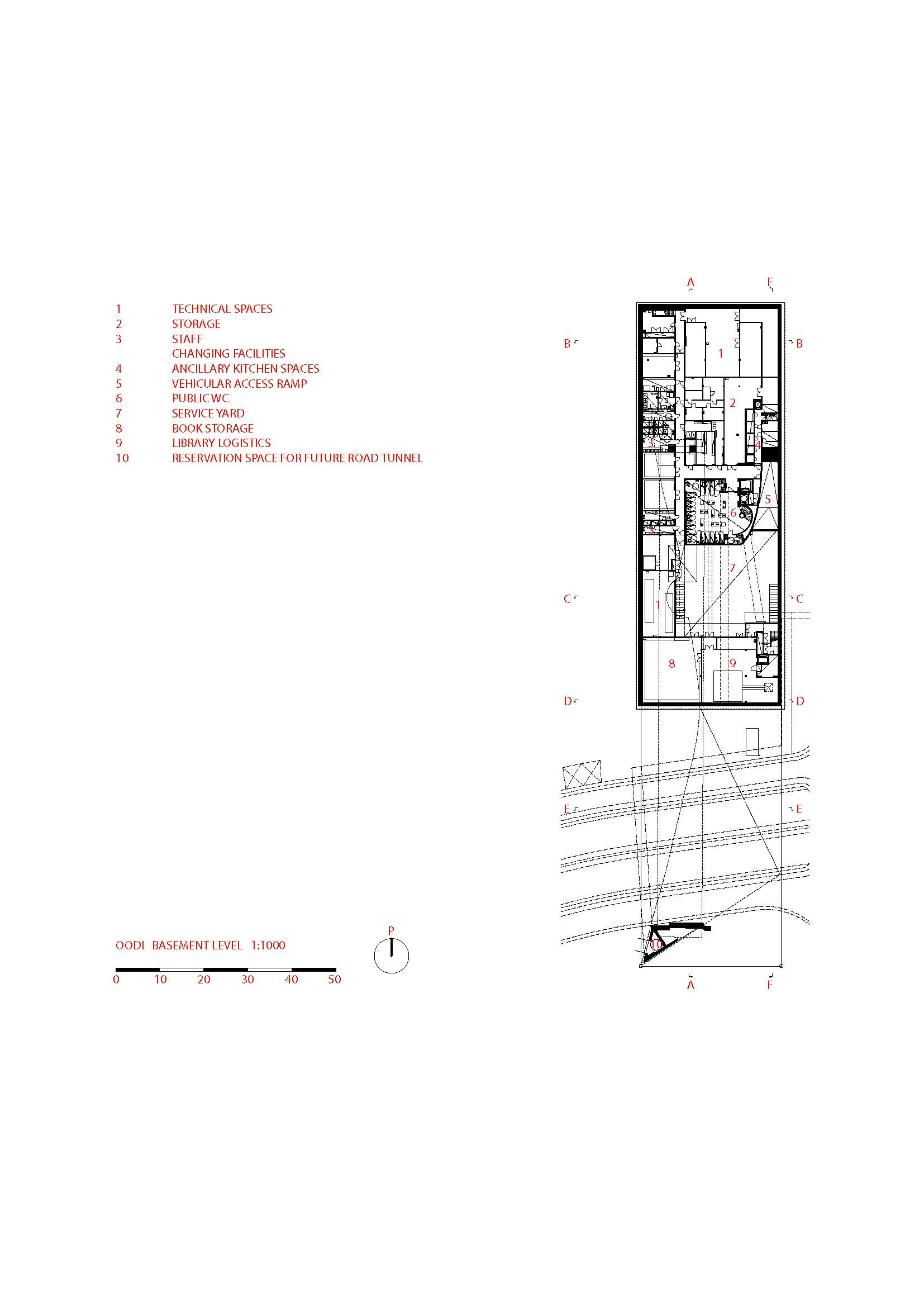 Kelder Oodi in Helsinki 