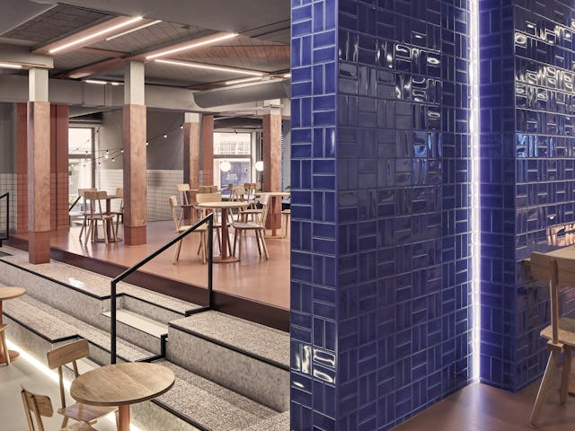 Foodhallen Den Haag door Studio Modijefsky. Beeld Maarten Willemstein