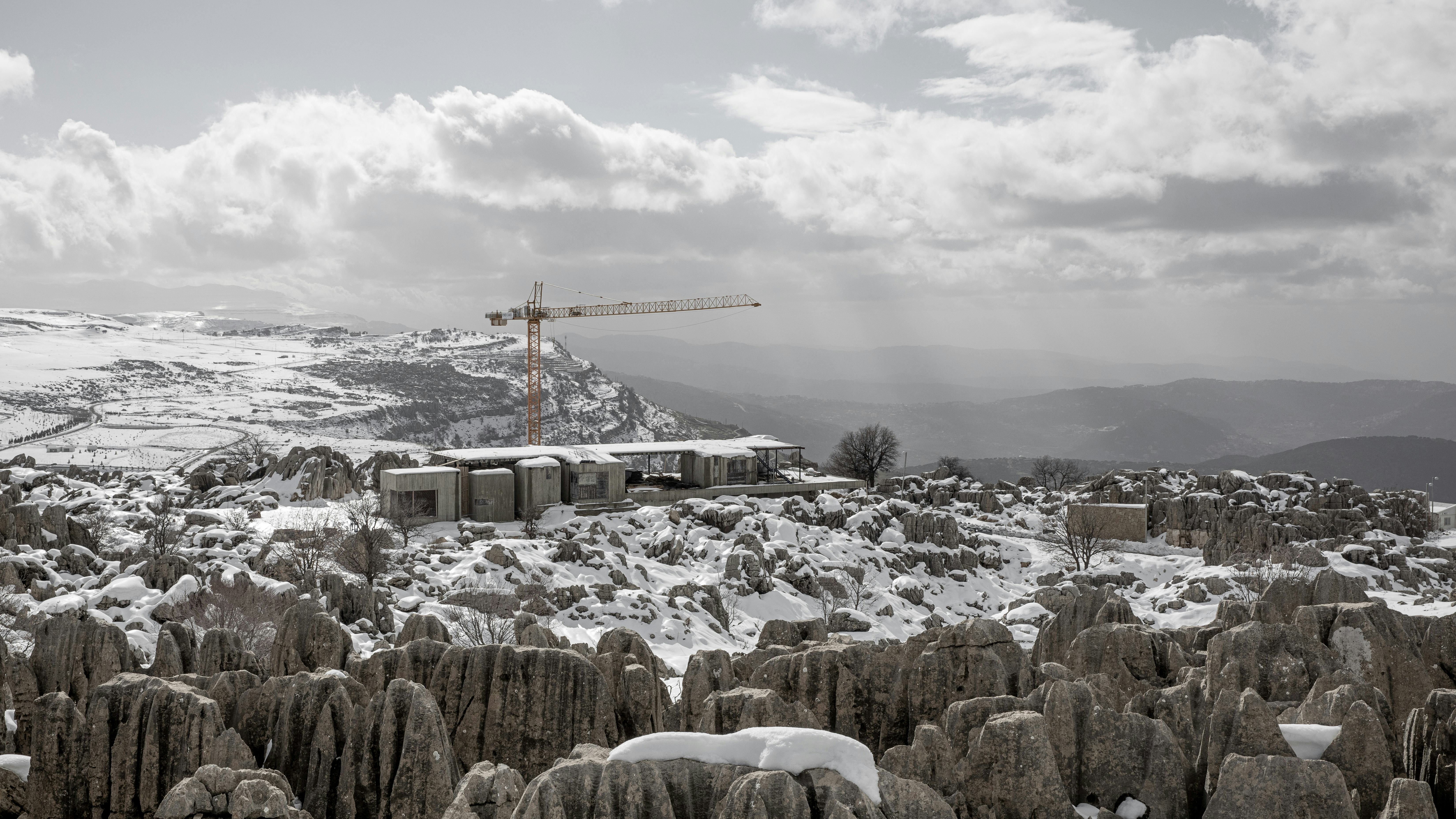Constructie Libanese villa On The Rocks door Karim Nader