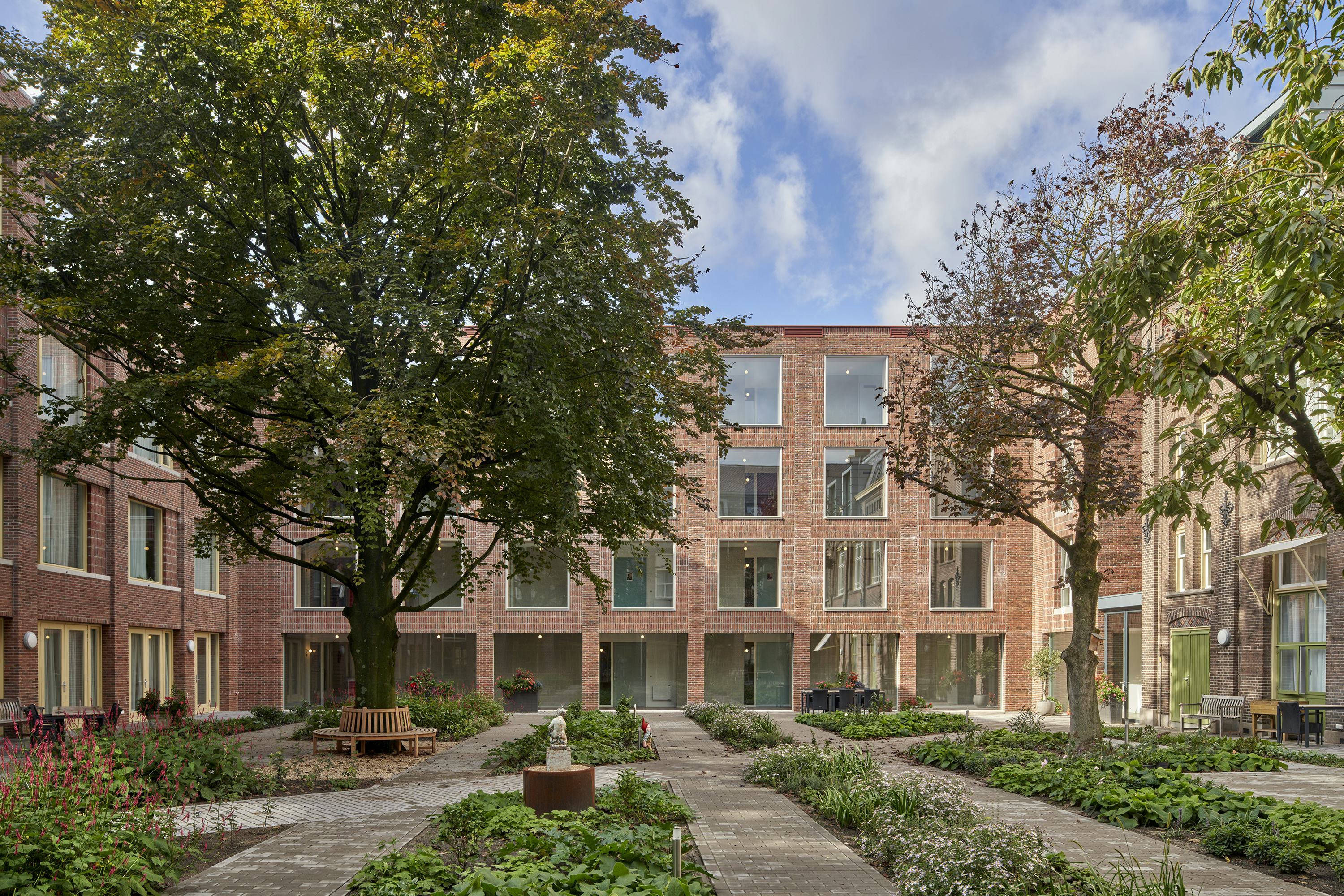Woongebouw 1 voor Klooster Oude Dijk te Tilburg door Shift. Beeld René de Wit
