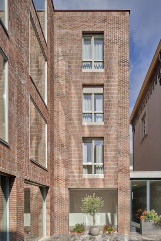 Woongebouw 1 voor Klooster Oude Dijk te Tilburg door Shift. Beeld René de Wit