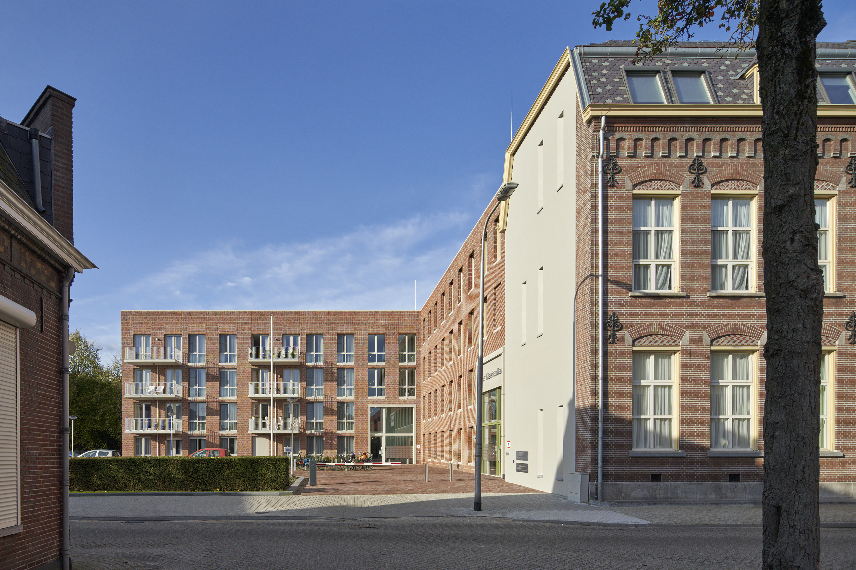 Woongebouw 1 voor Klooster Oude Dijk te Tilburg door Shift. Beeld René de Wit