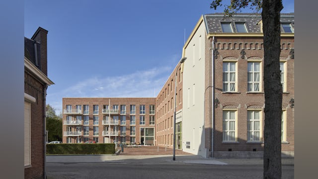 Woongebouw 1 voor Klooster Oude Dijk te Tilburg door Shift. Beeld René de Wit