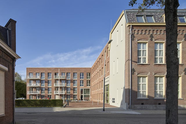 Woongebouw 1 voor Klooster Oude Dijk te Tilburg door Shift. Beeld René de Wit