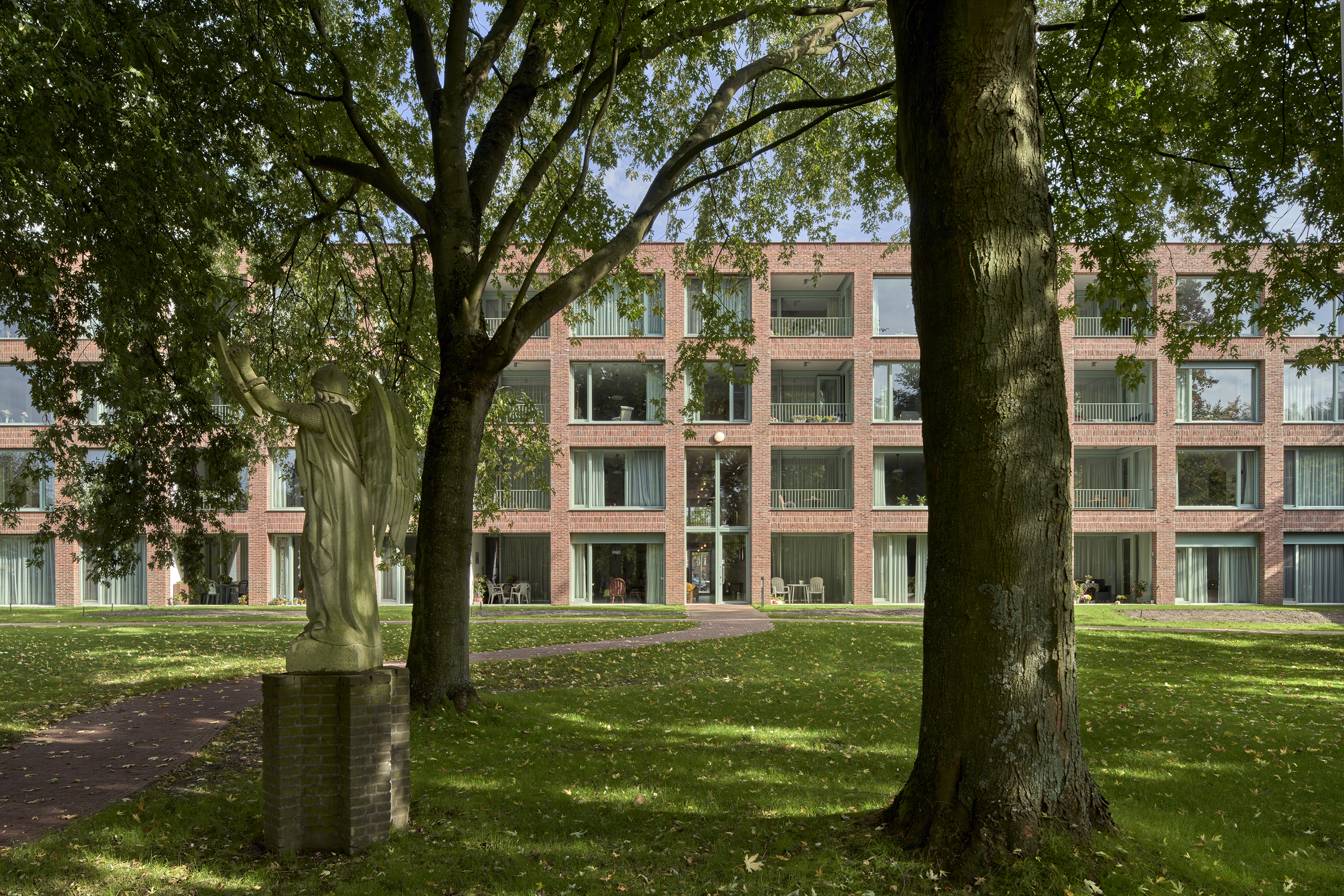 Woongebouw 1 voor Klooster Oude Dijk te Tilburg door Shift. Beeld René de Wit