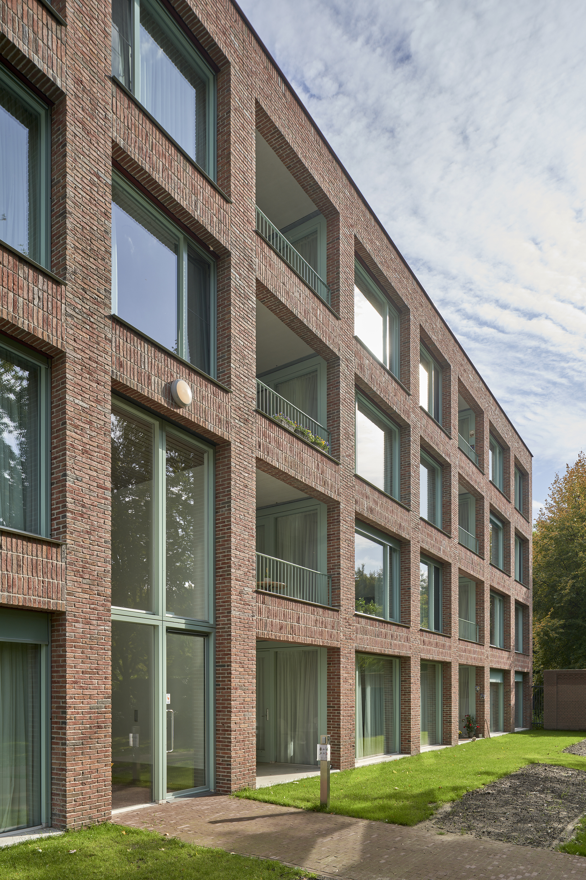 Woongebouw 1 voor Klooster Oude Dijk te Tilburg door Shift. Beeld René de Wit