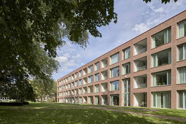 Woongebouw 1 voor Klooster Oude Dijk te Tilburg door Shift. Beeld René de Wit