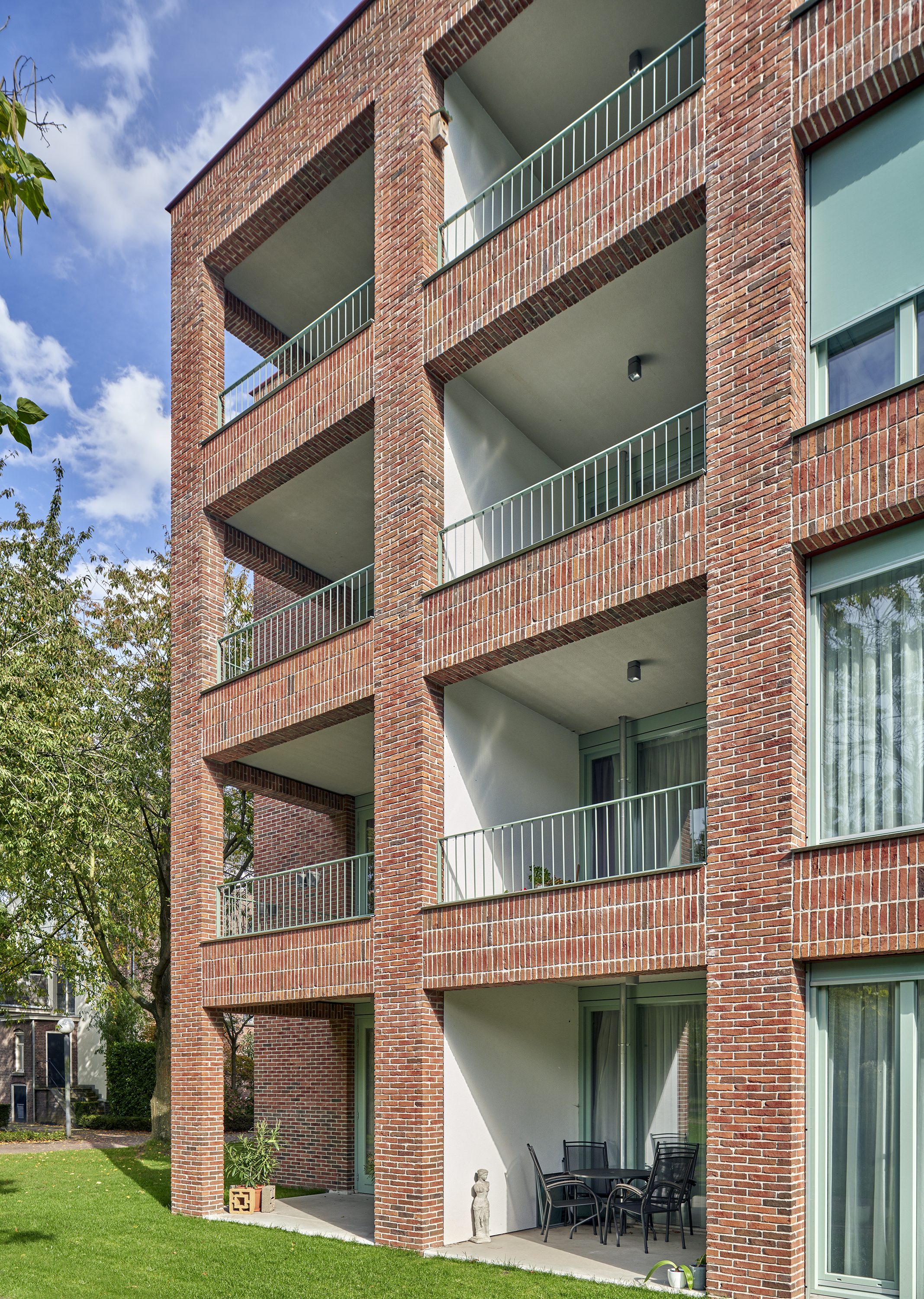 Woongebouw 1 voor Klooster Oude Dijk te Tilburg door Shift. Beeld René de Wit