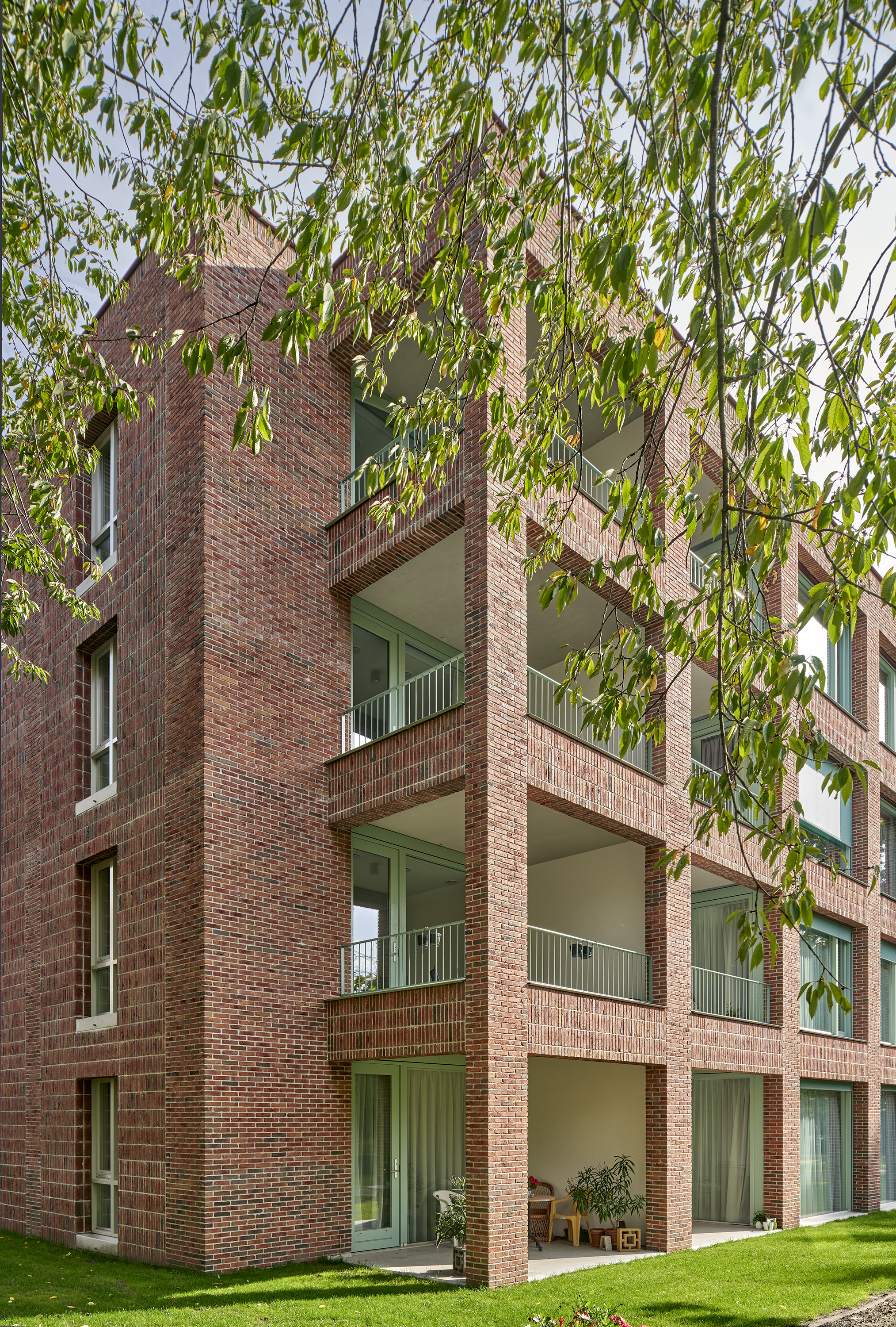 Woongebouw 1 voor Klooster Oude Dijk te Tilburg door Shift. Beeld René de Wit