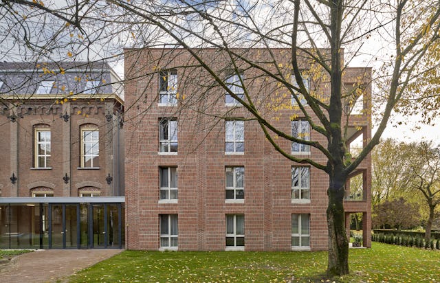 Woongebouw 1 voor Klooster Oude Dijk te Tilburg door Shift. Beeld René de Wit