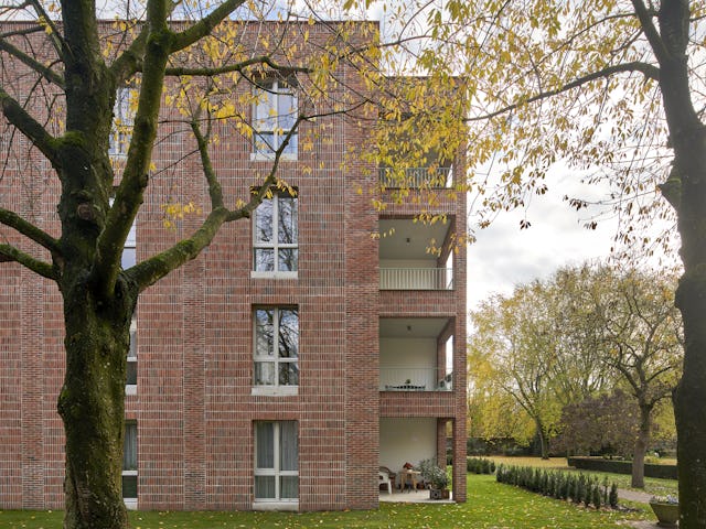 Woongebouw 1 voor Klooster Oude Dijk te Tilburg door Shift. Beeld René de Wit