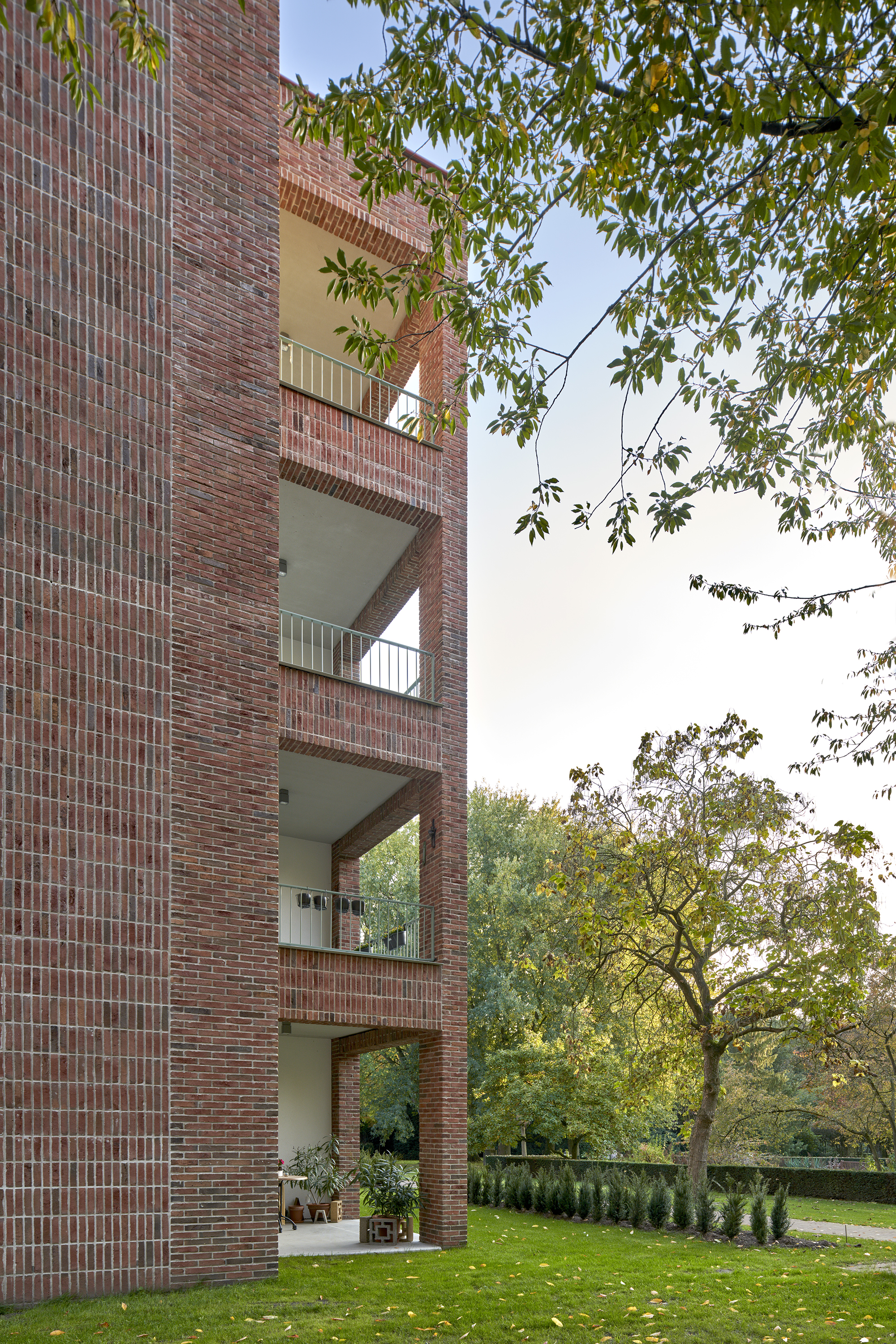 Woongebouw 1 voor Klooster Oude Dijk te Tilburg door Shift. Beeld René de Wit