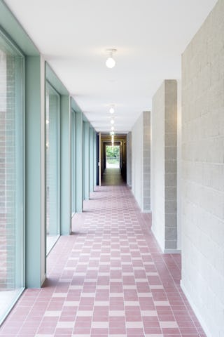 Woongebouw 1 voor Klooster Oude Dijk te Tilburg door Shift. Beeld Riccardo De Vecchi