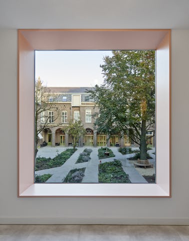 Woongebouw 1 voor Klooster Oude Dijk te Tilburg door Shift. Beeld René de Wit