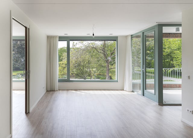 Woongebouw 1 voor Klooster Oude Dijk te Tilburg door Shift. Beeld Riccardo De Vecchi