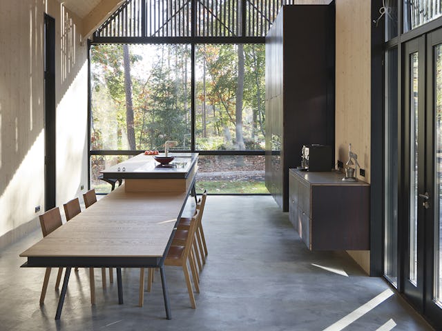 Woonhuis in Kerkebosch te Zeist door Wielen Architecten. Beeld William Moore