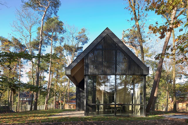 Woonhuis in Kerkebosch te Zeist door Wielen Architecten. Beeld William Moore