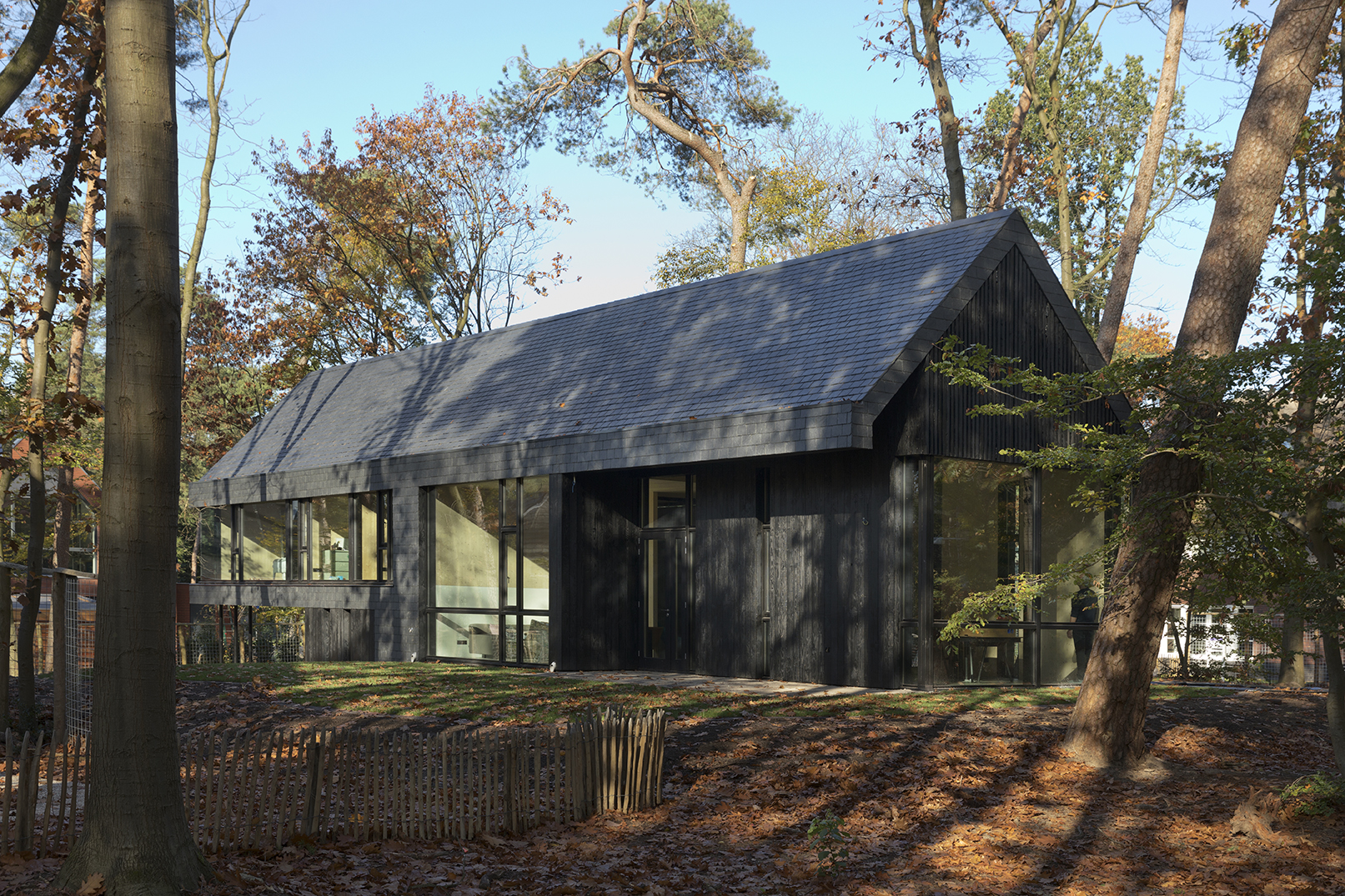 Woonhuis in Kerkebosch te Zeist door Wielen Architecten. Beeld William Moore