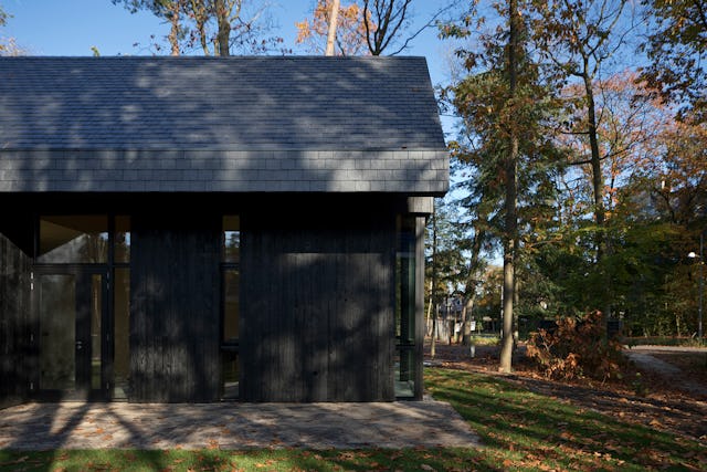 Woonhuis in Kerkebosch te Zeist door Wielen Architecten. Beeld William Moore