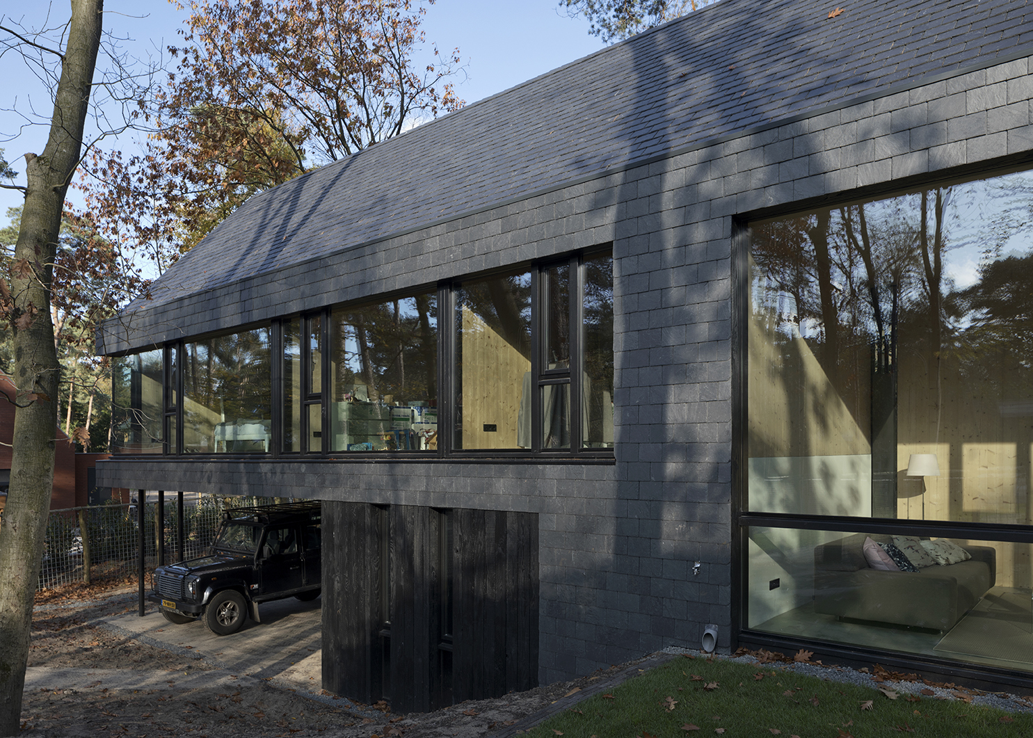 Woonhuis in Kerkebosch te Zeist door Wielen Architecten. Beeld William Moore