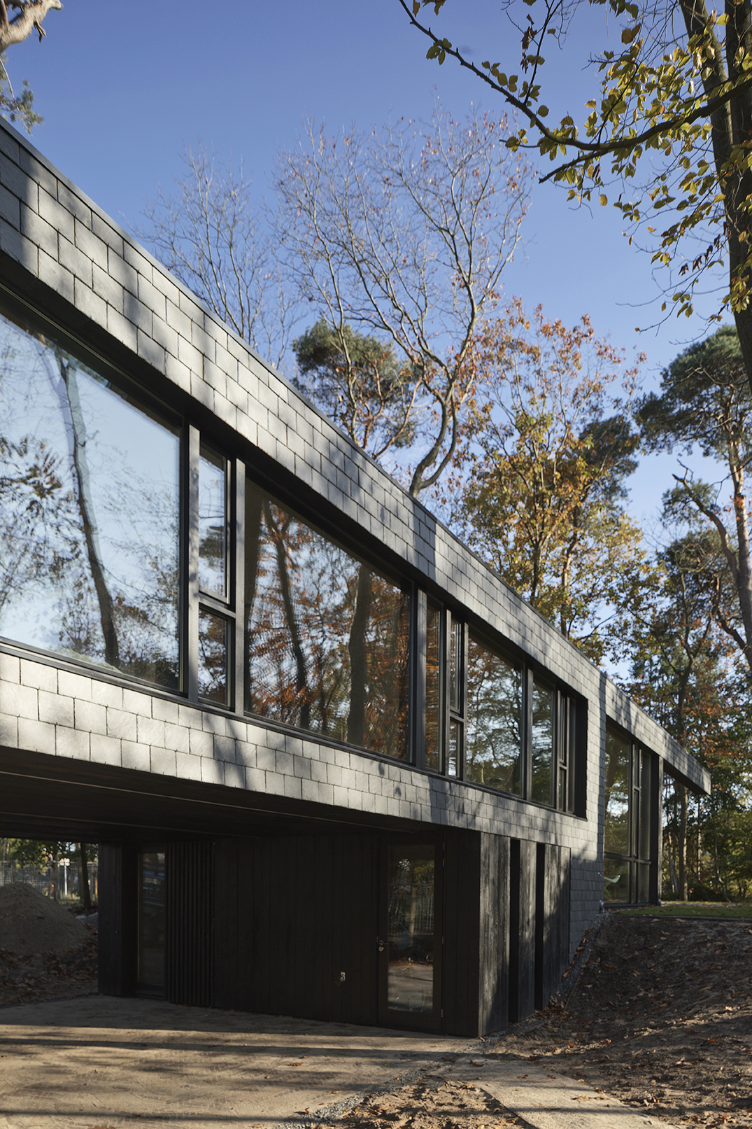 Woonhuis in Kerkebosch te Zeist door Wielen Architecten. Beeld William Moore