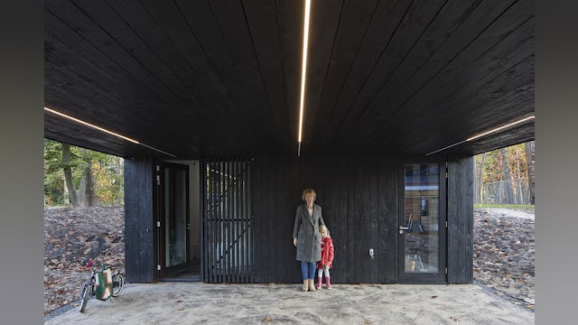 Woonhuis in Kerkebosch te Zeist door Wielen Architecten. Beeld William Moore