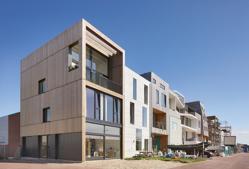 Loft House I door Marc Koehler Architects in Buiksloterham, Amsterdam - Beeld Filip Dujardin