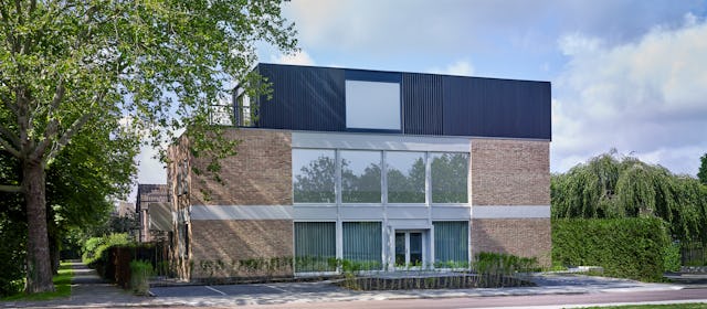 Wit-gele Kruisgebouw door EVA. beeld George Terberg