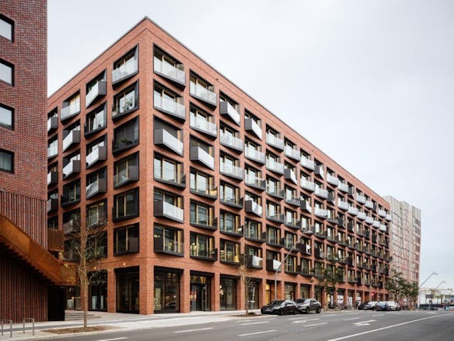 KPTN Blauraum, Woon- en retailblok. Beeld Marcus Bredt