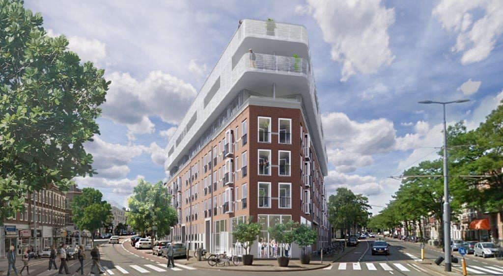 Wooncomplex Rotterdam Noord Kop Bergweg-Benthuizerstraat door EGM architecten